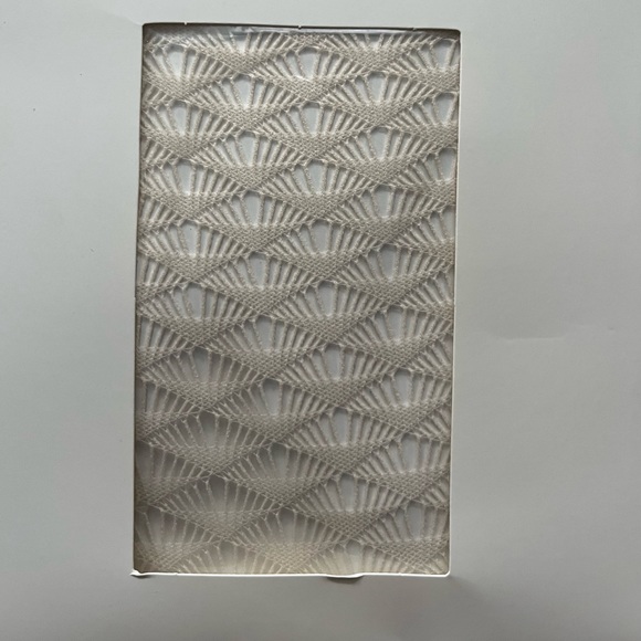 Womens Lot of 2 CALVIN KLEIN Triangular Fish Net Tights Chiffon Black Size a/b - Picture 4 of 11